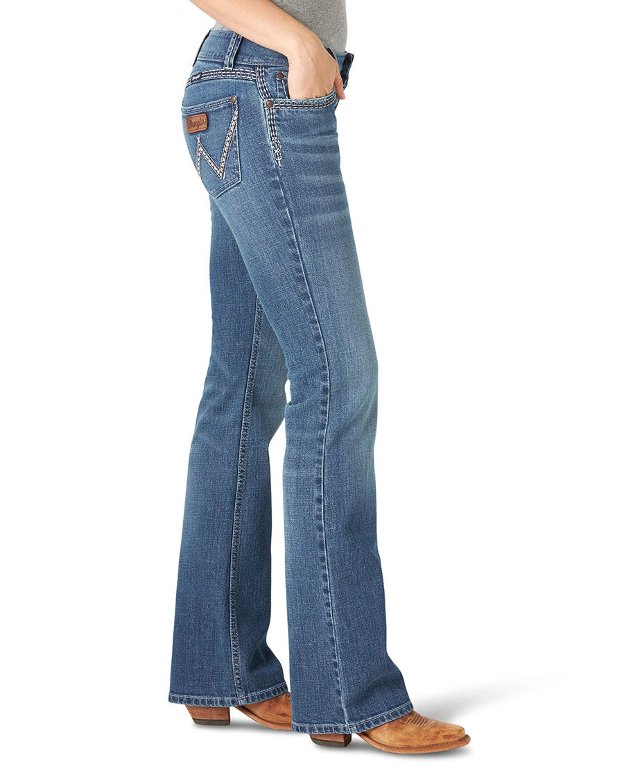 Wrangler Women's Retro® Sadie Low-Rise Bootcut Jeans 4 Wrangler Women's Retro® Sadie Low-Rise Bootcut Jeans - Image 2