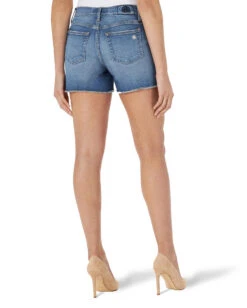 Wrangler Women's Denim Rx Fever Hula Stretch 4.5" Shorts -Ladies Western Cowboy Shop WRA202303 0006 RFA1405 BB01 RWBB PRD