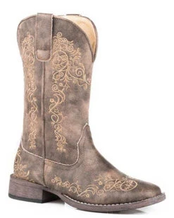 ROPER Women's Riley Scroll Western Boots
